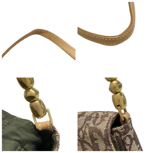 DIOR/ChristianDior Maris Pearl/Trotter Dark Brown Cream Light Brown 683-081125 - Picture 7 of 14